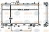HELLA 8MK 376 792-421 Radiator, engine cooling